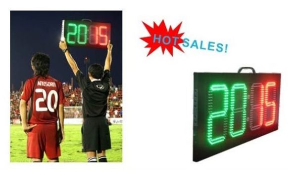 LED Substitution Board Portable LED Display Soccer Substitution Board 8″ 10″ 12″ 2