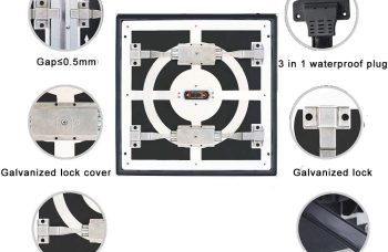 Outdoor P2 GOB LED Display Module 320×160 Buite HD LED Display Panel 9