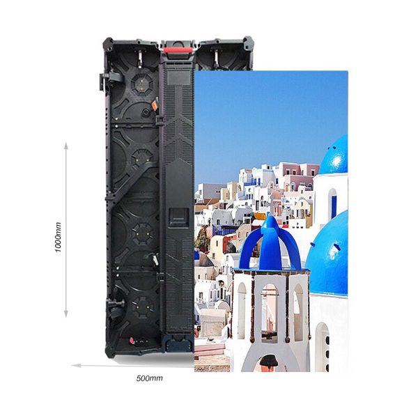 Outdoor P2.5 P2.6 LED Display Screen 1000x500mm Outdoor Small Pixel Pitch LED Module 250×250 4