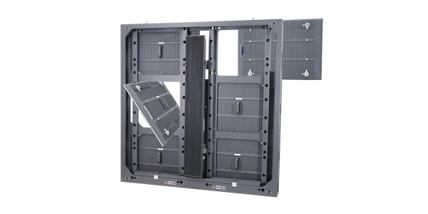 IP66 Outdoor Waterproof P6.67 LED Display Cabinet 960×960 with LED Display Module 480×320 3