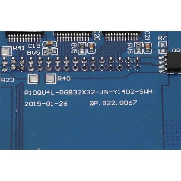 P10 Outdoor DIP Front Maintenance Panel Screen 320mmx320mm LED Module 6