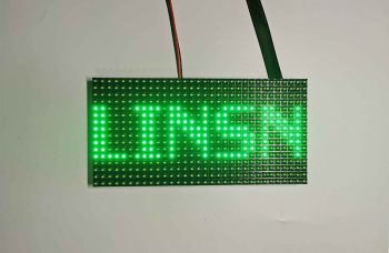 P10 Outdoor Green Color LED Module 320x160mm