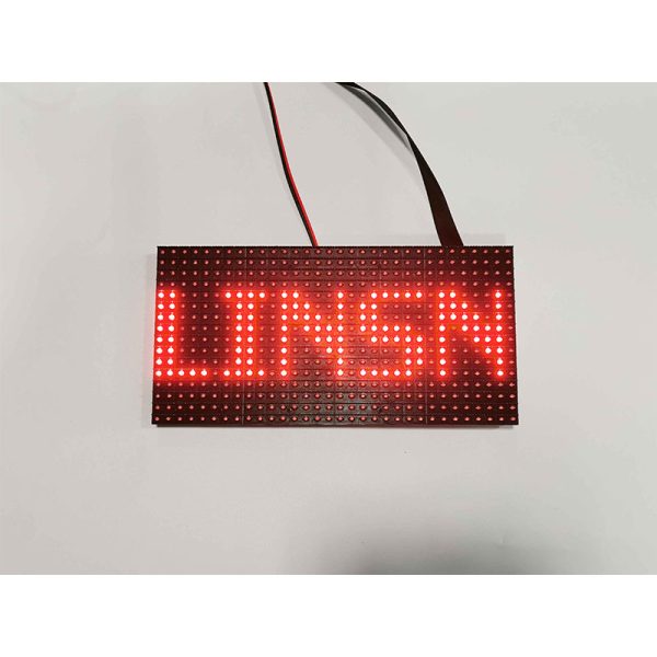 P10 Outdoor Red Color LED Module 320×160 2