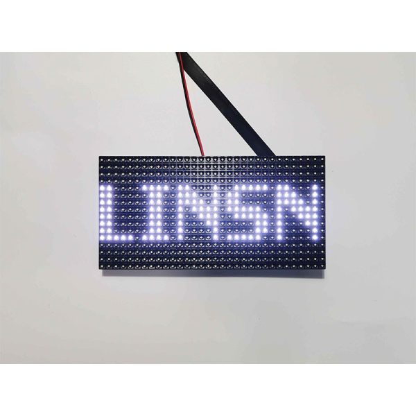 P10 White Color Outdoor LED Module 320x160mm DIP546 Epistar LED Chip 2