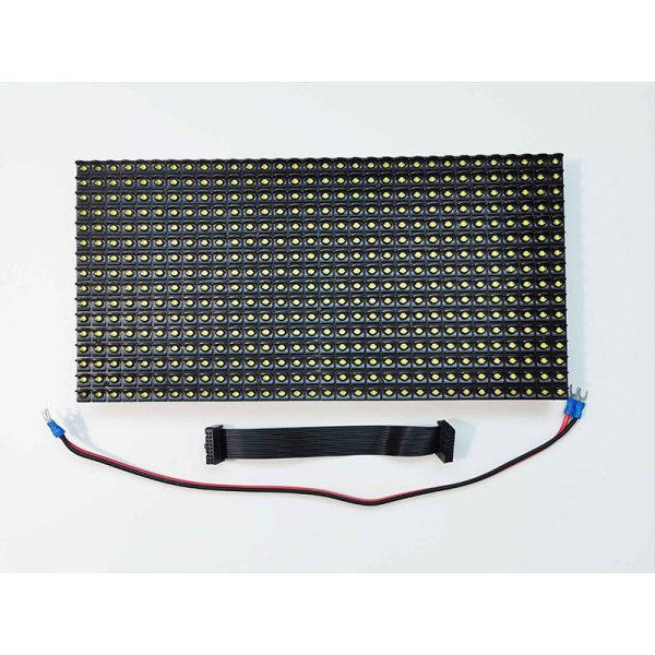 P10 Outdoor Yellow Color LED Display Single Color LED Module 320×160 5