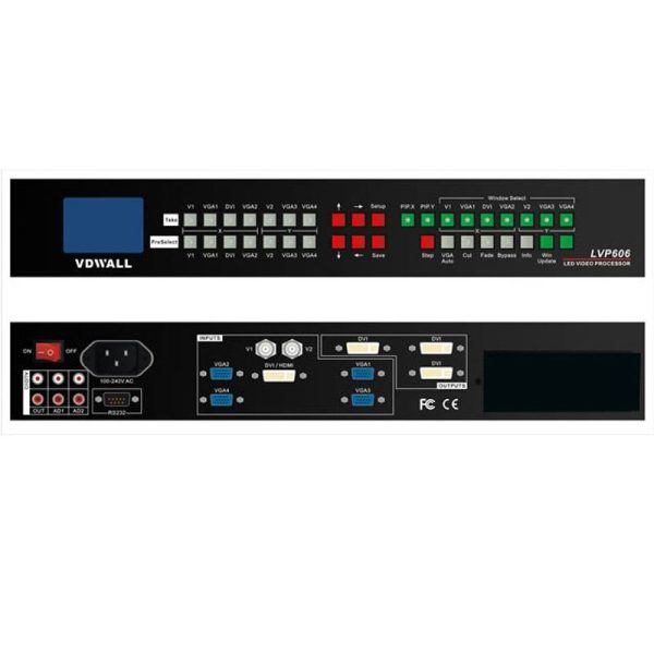 VDWALL LVP606A HD SDI Video Processor 2