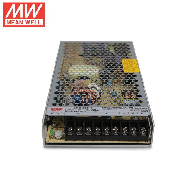 MEANWell LRS-200-5 Switching LED Display Module Power Supply 4