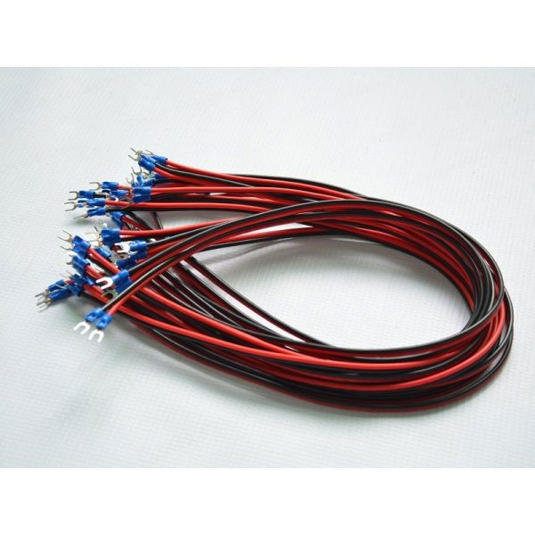 U Shape Power Cable 600mm 10 PCS 4