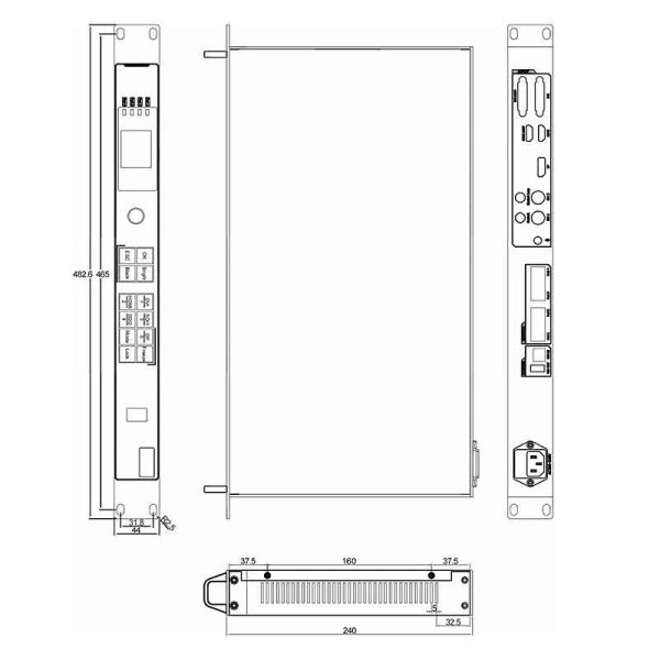 Colorlight LED X4E LED Display Controller and LED Control Card 3