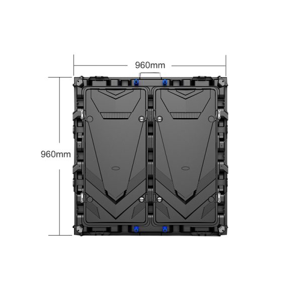 P10 Fixed Indoor LED Display 960mmx960mm LED Cabinet 5