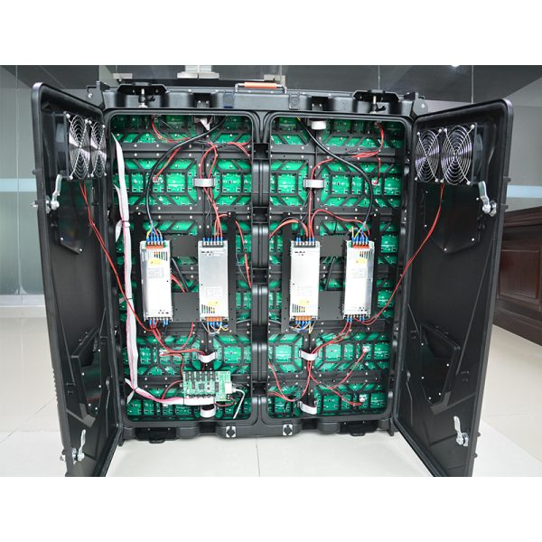 P4 Outdoor SMD LED Display Price Fixed Installation Magnesium 960mmx960mm LED Cabinet 3