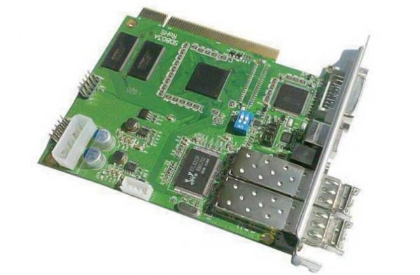 LINSN TS803 Fiber LED Controller Card for Led display connections. 2