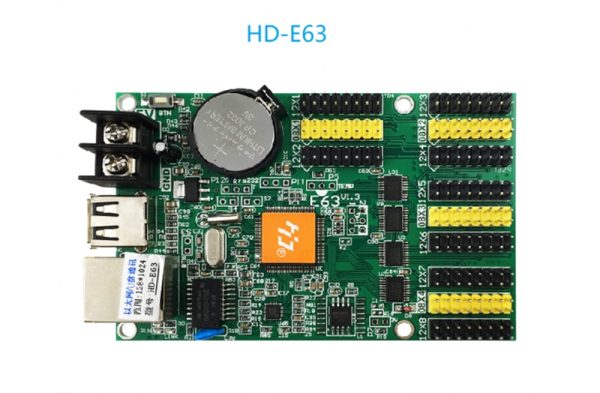 HUIDU HD-E62 HD-E63 HD-E64 Ethernet U-Disk LED controller card 5