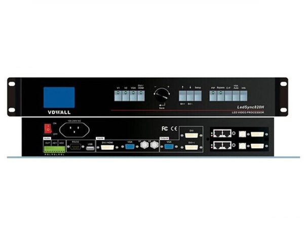 VDWALL LEDSync820H LED Video Switcher for Big Led Walls 4