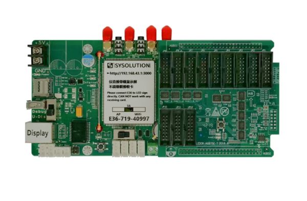 Xixun Sysolution E36 4G/5G Wi-Fi Internet LED Screen Controller Card System 5