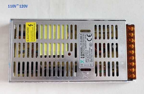 YOU-YI YY-D-200-5 5V40A 200W LED module power supply 8