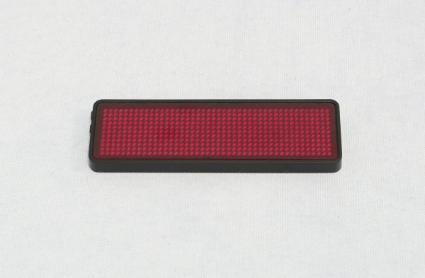 LED Name Badges Mini LED Screen Built-in Lithium Battery Mini Led Name Tag 6