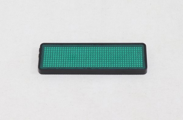 LED Name Badges Mini LED Screen Built-in Lithium Battery Mini Led Name Tag 9