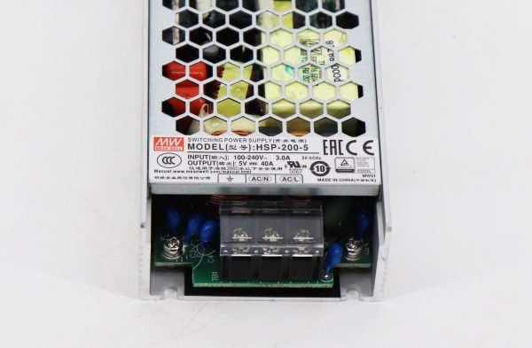 MeanWell HSP-200-5 LED Sign Power Supply 5