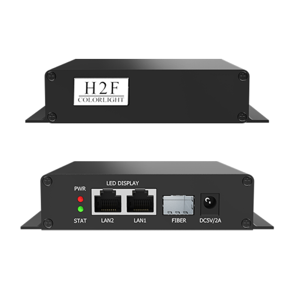 Colorlight H2F Single Mode Fiber Optic Transceiver Converter for Led Screens 2