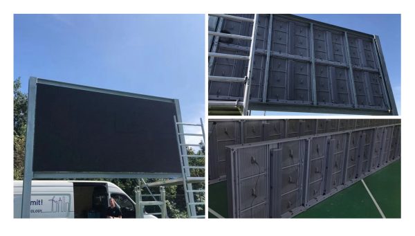 Platinum Outdoor Waterproof LED Display 960×960 P4.4 P5.7 P6.67 P8 P10 High Brightness 10000nits high-end aluminum 7