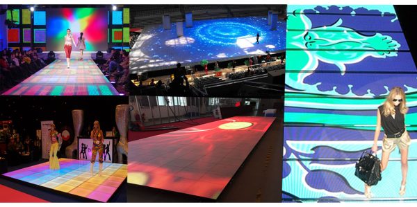 P4.81 Interactive LED Dancing Floor Display 1000×500 6