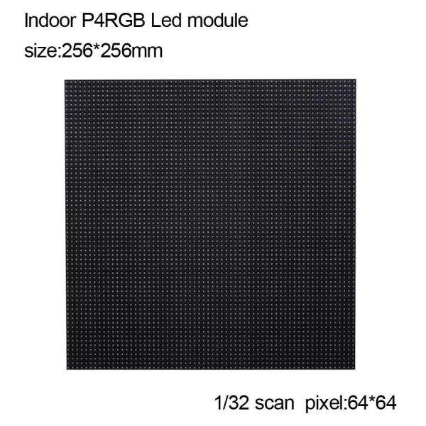 Indoor Full Color P4 LED Display Module 256×256 NationStar LED Panel 320×160 5