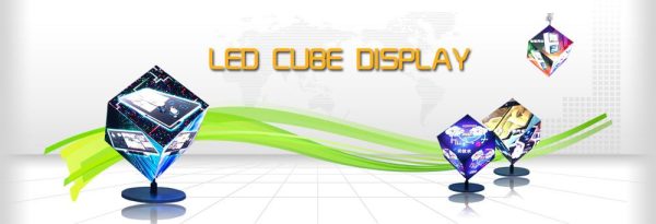 6 sides cube LED screen P2.5 indoor creative flexible LED display panel 6