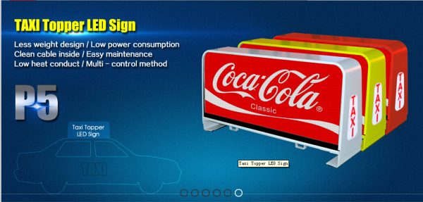 P2.5 P3.076 Taxi Top LED Display Manufacturers Taxi LED Advertising Supplier 9