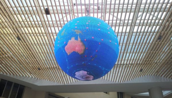 P2.5 spherical LED display diameter 1meter 2