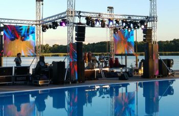 P2.604 Outdoor Stage LED Video Wall 1000×500 Rental Led Display Panel Outdoor Led Display Screens LED Module 250×250 10