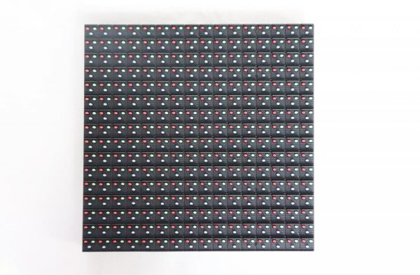 P16 DIP 1R1G1B LED Module 320×320 High Brightness 9000nits Outdoor Front Access LED Display 6