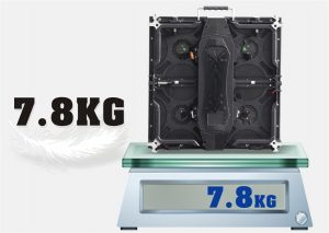 P2.604 Siseruumide rentimise LED-videoseina LED-ekraan 500 mm x 500 mm kapi suuruse ja kahekordse teeninduse esiküljega & taga Hooldus