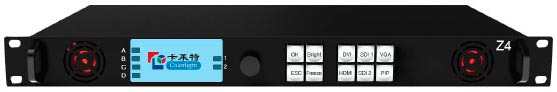 Colorlight Z4 4K UHD LED контроллери Led Video Splicer Switcher менен интеграцияланган