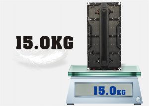 P2.604 Səhnə Video Divar Qapalı İcarə Ekranı üçün Əyri LED Ekran 1000×500