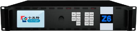 Colorlight Z6 4K UHD LED Controller Box Ενσωματωμένος επεξεργαστής βίντεο