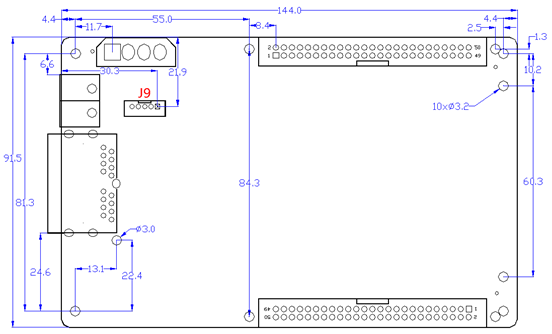 MRV300 SERIES Novastar receiver card connect port definition