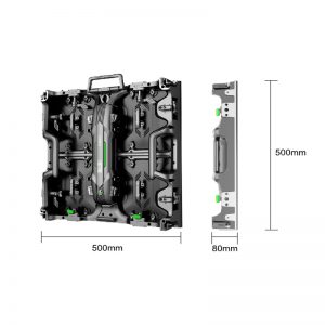 P3.91 Rental LED Display Panel 500×500 Indoor LED Cabinet