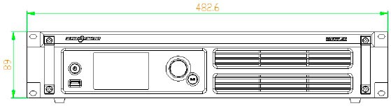 Novastar MCTRL4K 4K 60Hz Controller LED Scatola controller per grande schermo LED ad alta definizione