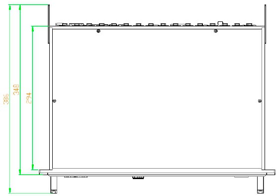 Novastar MCTRL4K 4K 60Hz LED コントローラー高精細大型 LED 表示画面コントローラーボックス